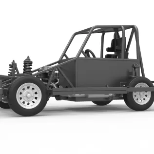 New Zealand Ministock car Base Version 2 Scale 1:25 - Model thumbnail 2