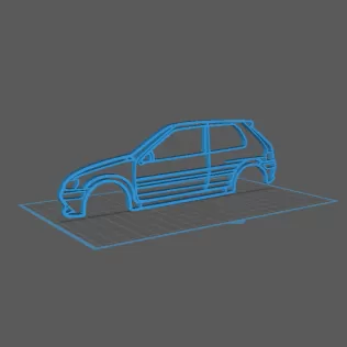 Peugeot - 106 Wall Art - Model thumbnail 1