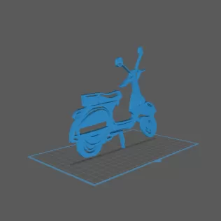 Vespa Wall Art - Model thumbnail 1