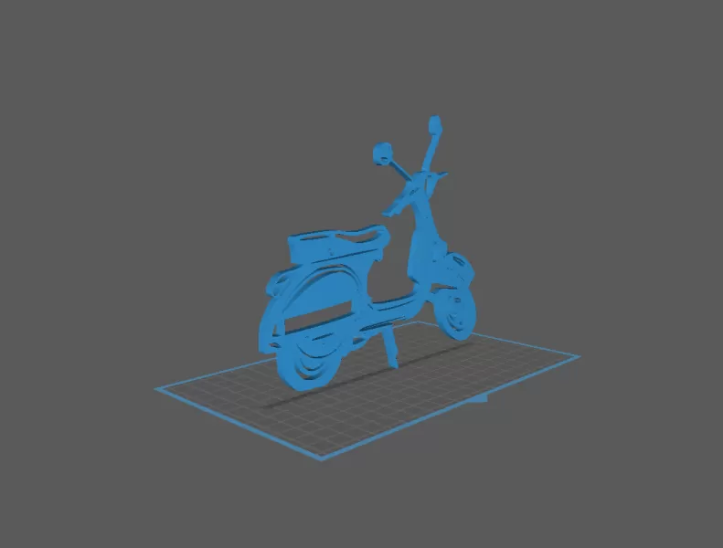 Vespa Wall Art - Model preview 1