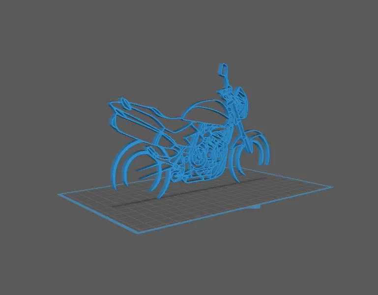 Honda - Hornet Wall Art - Model preview 2