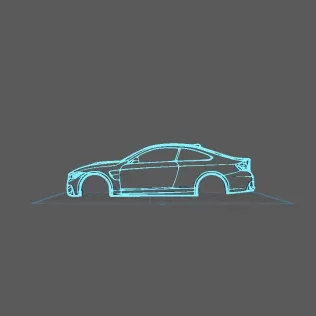BMW - M4 2016 Wall Art