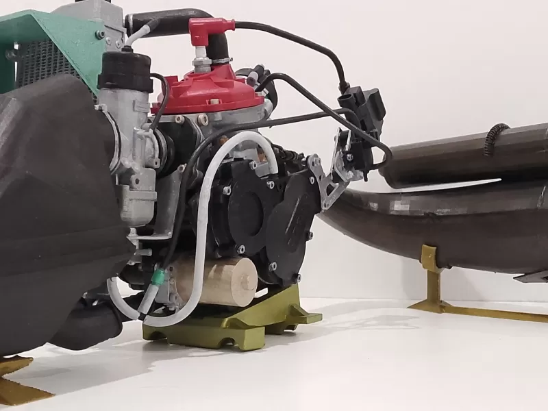 ROTAX FR 125 MAX EVO go kart engine 100 pieces - Model preview 17