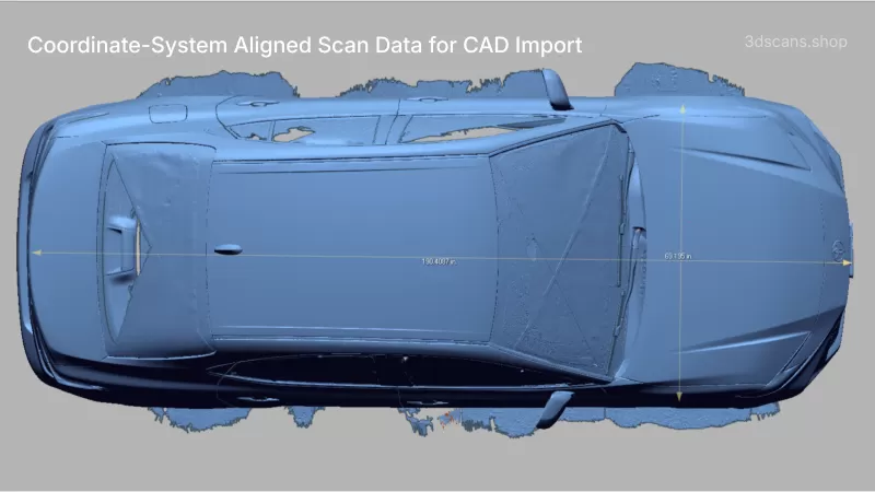 2025-2026 Toyota Camry – High-Accuracy Automotive 3D Scan (STL) - Model preview 5