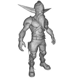 Fantasy Dwarf Warrior Pack – Fantasy Character Model Kitbash - Model thumbnail 13