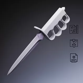 Trench Knife #RoZ - Model thumbnail 4