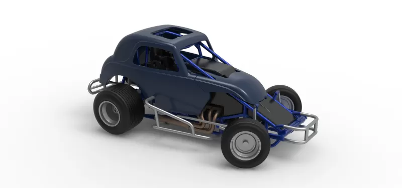 Super rod Version 4 while turning Scale 1:25 - Model preview 24