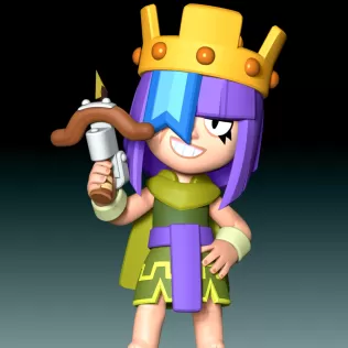 Archer Queen Penny - Model thumbnail 3