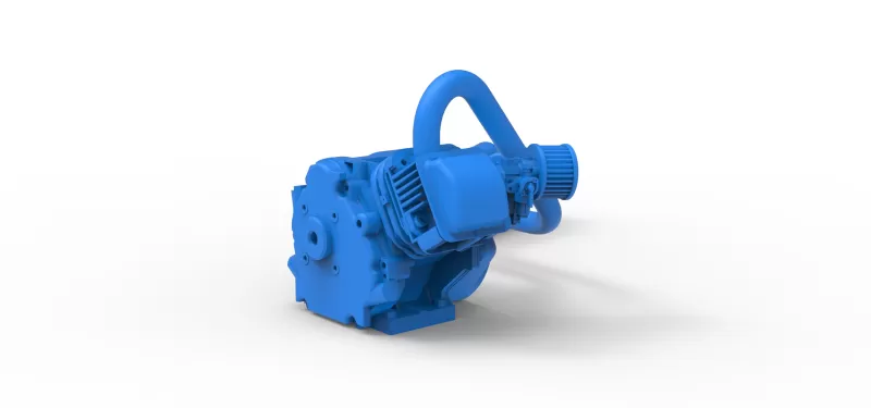 Engine of Quarter Midget Scale 1:16 - Model preview 8