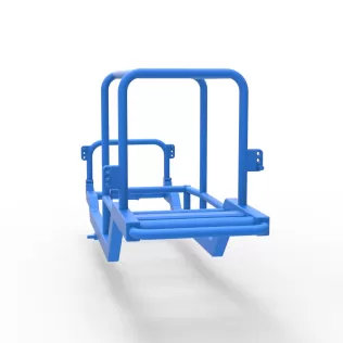 Frame of Vintage Supermodified stock car Scale 1:25 - Model thumbnail 10