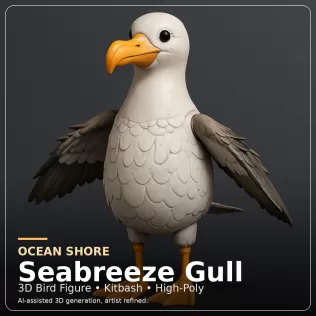 Wild Creatures Animal Character Collection - Model thumbnail 16