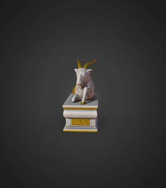 Animal Crossing New Horizons Zodiac Capricornus - Model preview 2