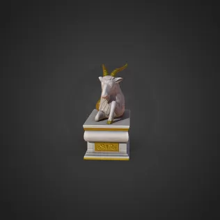 Animal Crossing New Horizons Zodiac Capricornus - Model thumbnail 2