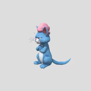 Sleepy Cat - Model thumbnail 2