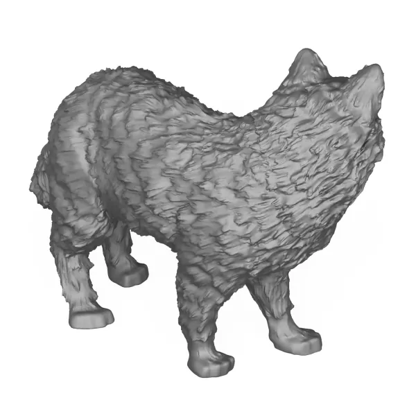 Wild Fox 3D Print Model - Model preview 4