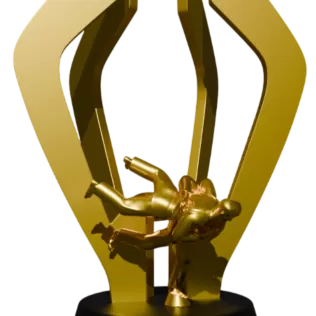 3D Judo Trophy – Premium Model for 3D Printing! - Model thumbnail 3