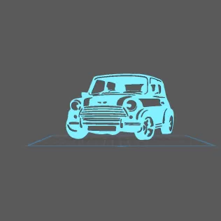 Mini Cooper Wall Art