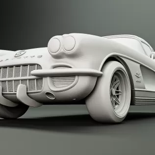 Chevrolet Corvette C1 #RoZ - Model thumbnail 3
