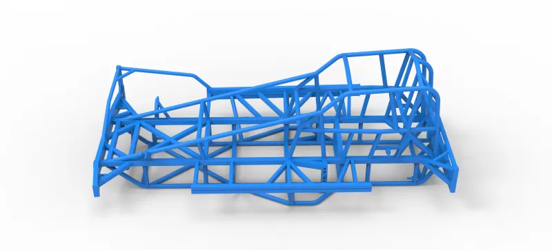 Frame of BriSCA Formula 1 Stock Car Version 2 Scale 1:25 - Model preview 7