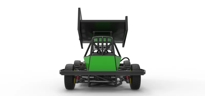 BriSCA Formula 2 Stock Car Scale 1:25 - Model preview 16