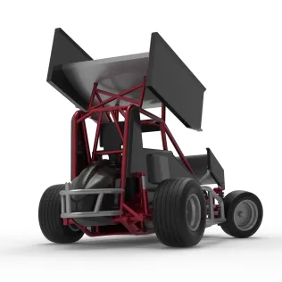 New Zealand Minisprint while turning Scale 1:25 - Model thumbnail 19