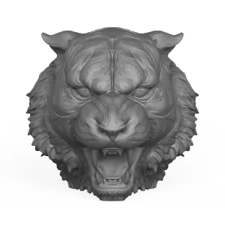 Tiger Animal Head