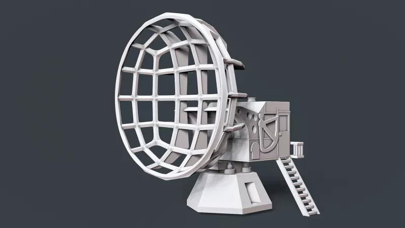 Würzburg Radar #RoZ - Model preview 1