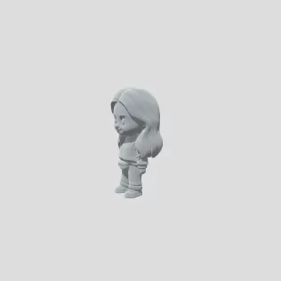 Cozy Everyday Doll - Model thumbnail 2