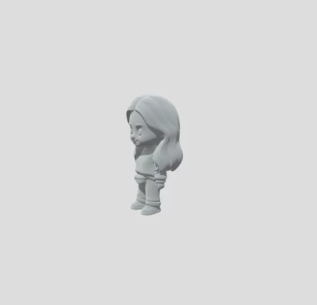 Cozy Everyday Doll - Model preview 2