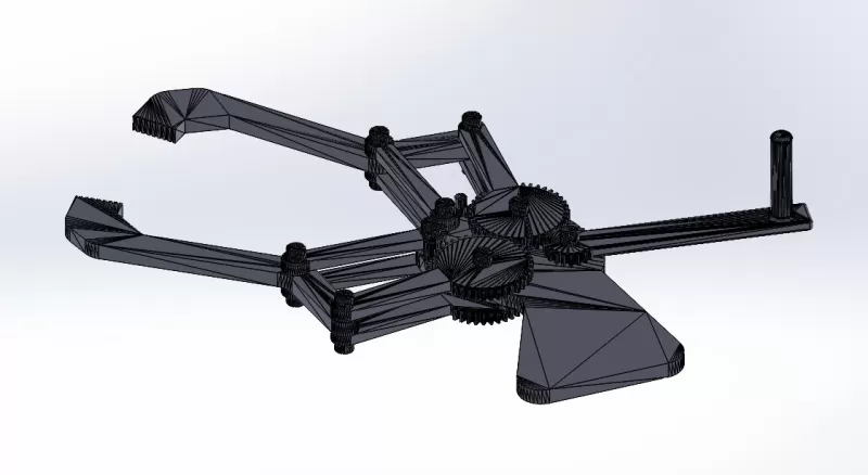 Mechanical gripper - Model preview 15