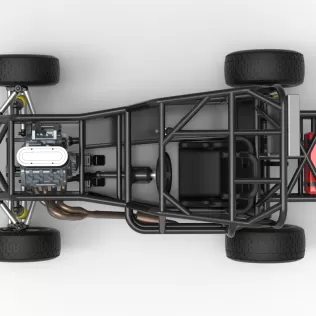 Mod Lite Race car Base Version 2 Scale 1:25 - Model thumbnail 11