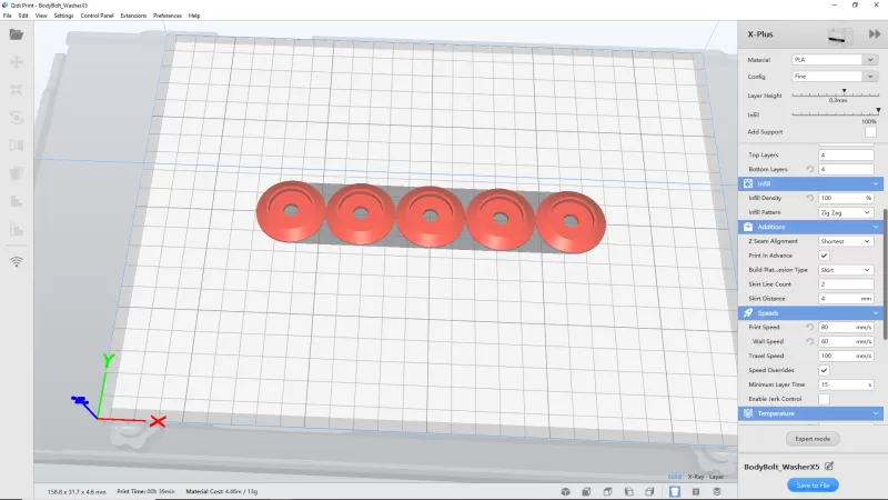 Sheet Metal Body Tools and Washer - Model preview 12