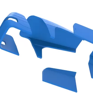 Hood of Pulling tractor Version 9 Scale 1:25 - Model thumbnail 16