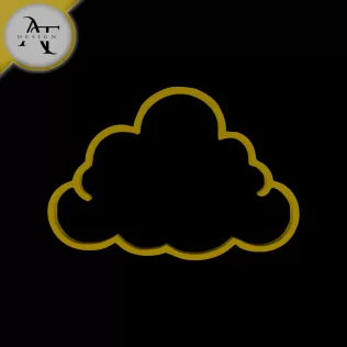 Simple Cloud Symbol - 2D Art