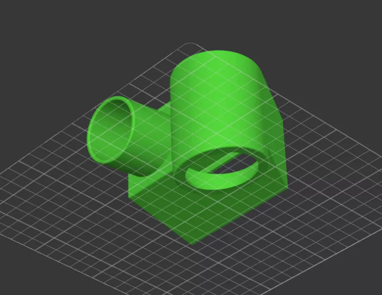 Custom Air Intake Box for Kawasaki VN 15 (Early Models) – Dual C - Model preview 3