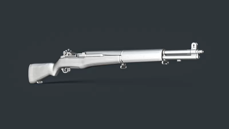 M1 Garand Rifle RoZ - Model preview 1