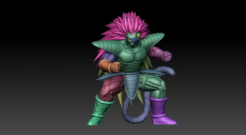 Raditz - Model preview 6