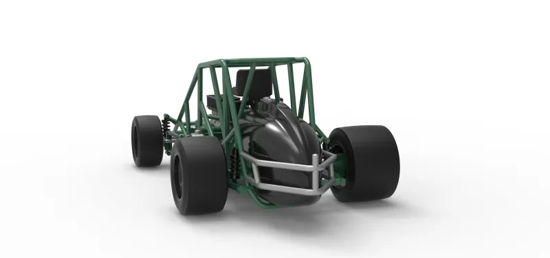 Pavement Silver Crown Car Base Scale 1:25 - Model preview 14