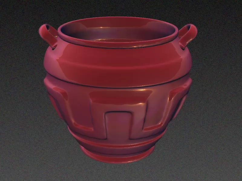 Hellenic Vase - Model preview 3