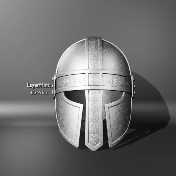Medieval Viking Helmet - Model preview 1