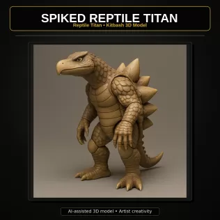 Creature Mech Beasts Kitbash High-Poly 3D Model Pack - Model thumbnail 16