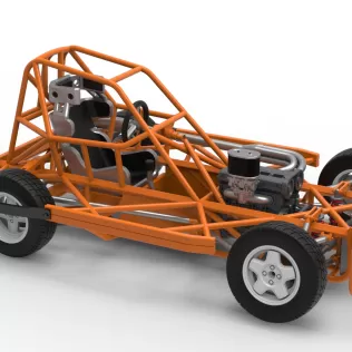 BriSCA Formula 2 Stock Car Base Scale 1:25 - Model thumbnail 24