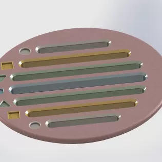 Montessori Interactive Color and Shape Sorting Kit 4-in-1 Set 3D - Model thumbnail 6