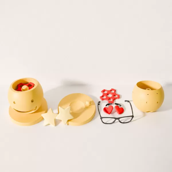 Emoji lipgloss organizer makeup holder - Model preview 7