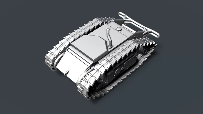 Goliath Tracked Mine #RoZ - Model preview 5