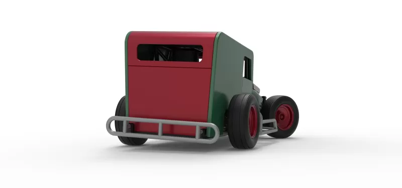 Dwarf car while turning Scale 1:25 - Model preview 19