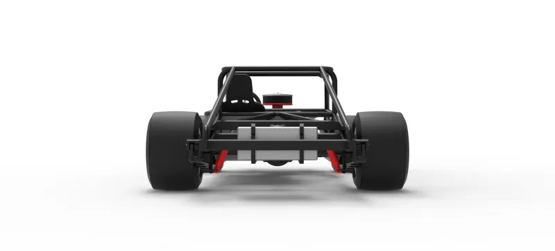 Vintage Asphalt Modified stock car Base V8 Scale 1:25 - Model preview 16