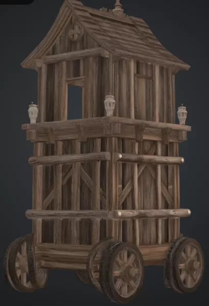 Belagerungsturn - Model preview 3