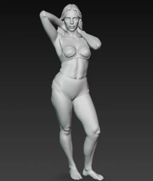 Honeymoon Lady - Model preview 4