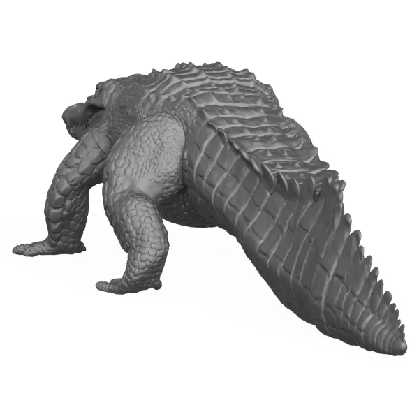 3D Printable Wild Animal Alligator - Model preview 5